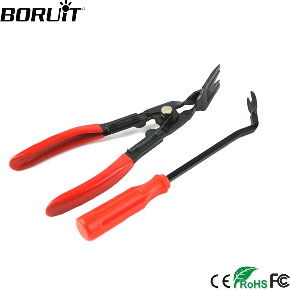 BORUiT Screwdriver Plastic Rivets Fastener Car Door Panel Nail Puller Interior Trim Panels Clip Pliers Pry Bar Tools
BORUiT Screwdriver Plastic Rivets Fastener Car Door Panel Nail Puller Interior Trim Panels Clip Pliers Pry Bar Tools