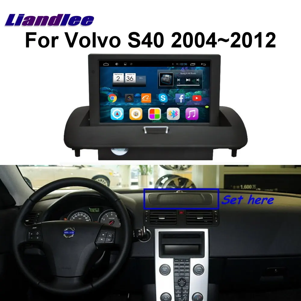 Liandlee For Volvo S40 2004~2012 Car Android Radio Player GPS NAVI Maps HD Touch Screen TV Multimedia CD DVD
Liandlee For Volvo S40 2004~2012 Car Android Radio Player GPS NAVI Maps HD Touch Screen TV Multimedia CD DVD