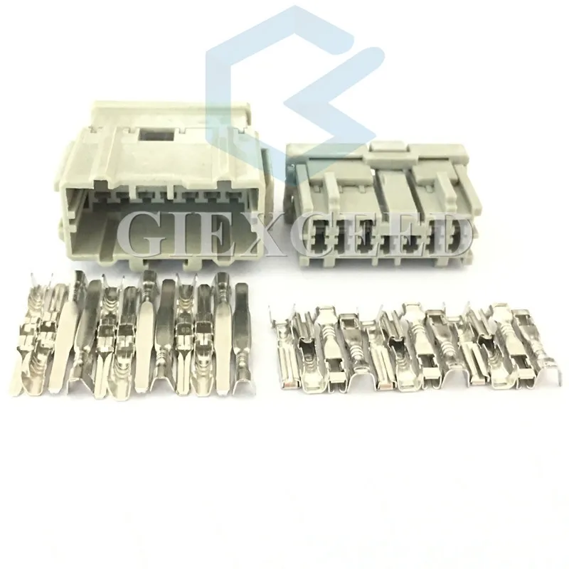 12 Pin Female Male Gery Automotive Conenctor Electric Harness Socket For Honda CRV URV
12 Pin Female Male Gery Automotive Conenctor Electric Harness Socket For Honda CRV URV