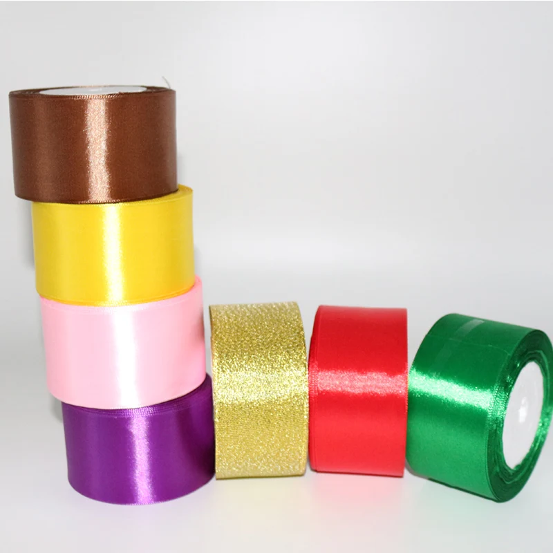 REDJCK 5 Meters\lot 2"(50 mm) Colors Satin Ribbon Polyester Fabric Webbing Ribbons For Gift Box Wrapping Wedding Home Decoration
REDJCK 5 Meters\lot 2"(50 mm) Colors Satin Ribbon Polyester Fabric Webbing Ribbons For Gift Box Wrapping Wedding Home Decoration