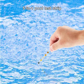 50Pcs Swimming Pool Spa Water Test Strips Chlorine Bromine PH Alkalinity Cyanuric Hardness Tool &T8
50Pcs Swimming Pool Spa Water Test Strips Chlorine Bromine PH Alkalinity Cyanuric Hardness Tool &T8