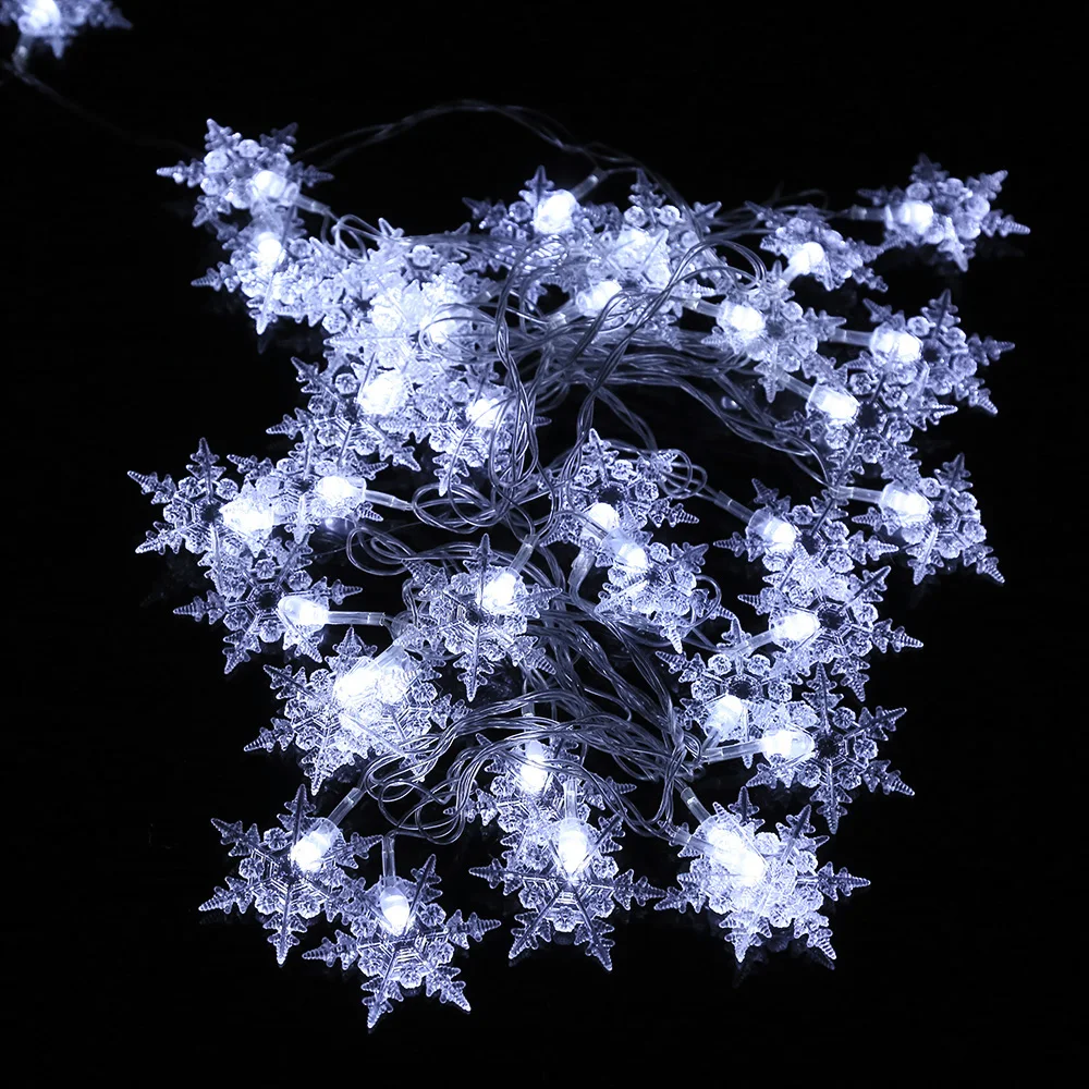 Christmas fairy light Snowflower LED String Light 8 lighting modes 5M 40LEDs LED String Light 220V
Christmas fairy light Snowflower LED String Light 8 lighting modes 5M 40LEDs LED String Light 220V