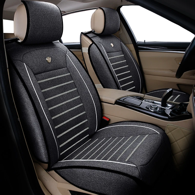 Universal flax car seat covers for Nissan Qashqai Note Murano March Teana Tiida Almera X-TRAIL auto accessories car sticker
Universal flax car seat covers for Nissan Qashqai Note Murano March Teana Tiida Almera X-TRAIL auto accessories car sticker