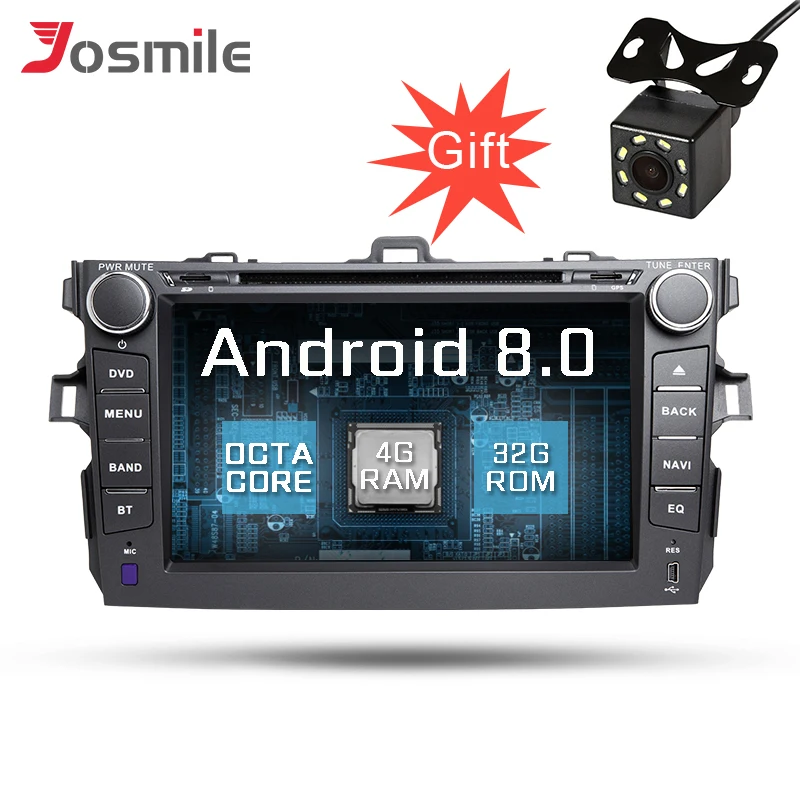 8 Core Android 8.0 4G RAM Car Radio Stereo For Toyota Corolla 2007-2011 Head Unit GPS Navigation DVD Player With Wifi SWC DAB
8 Core Android 8.0 4G RAM Car Radio Stereo For Toyota Corolla 2007-2011 Head Unit GPS Navigation DVD Player With Wifi SWC DAB