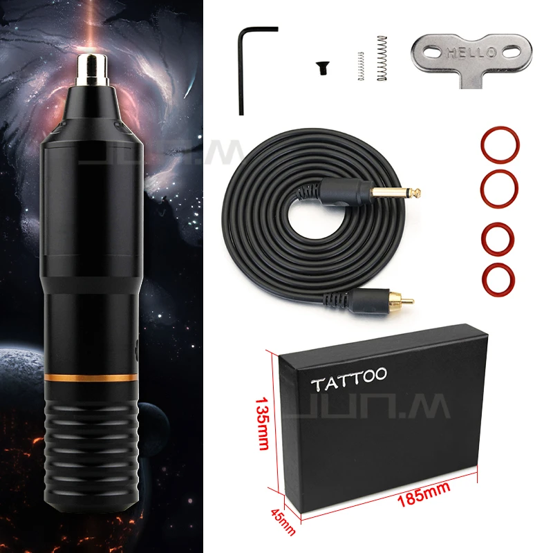 Professional Tattoo Pen Electric High-Speed Rotating Machine Aluminum Alloy Machine Gun Permanent Makeup Tattoo Supply
Professional Tattoo Pen Electric High-Speed Rotating Machine Aluminum Alloy Machine Gun Permanent Makeup Tattoo Supply