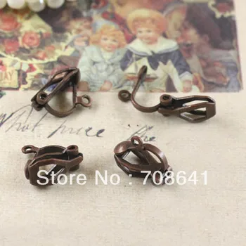 New 8x12mm Antique Copper Blank Clip Earring Hooks Hoops DIY Ear Craft Jewelry Making Findings Wholesale
New 8x12mm Antique Copper Blank Clip Earring Hooks Hoops DIY Ear Craft Jewelry Making Findings Wholesale