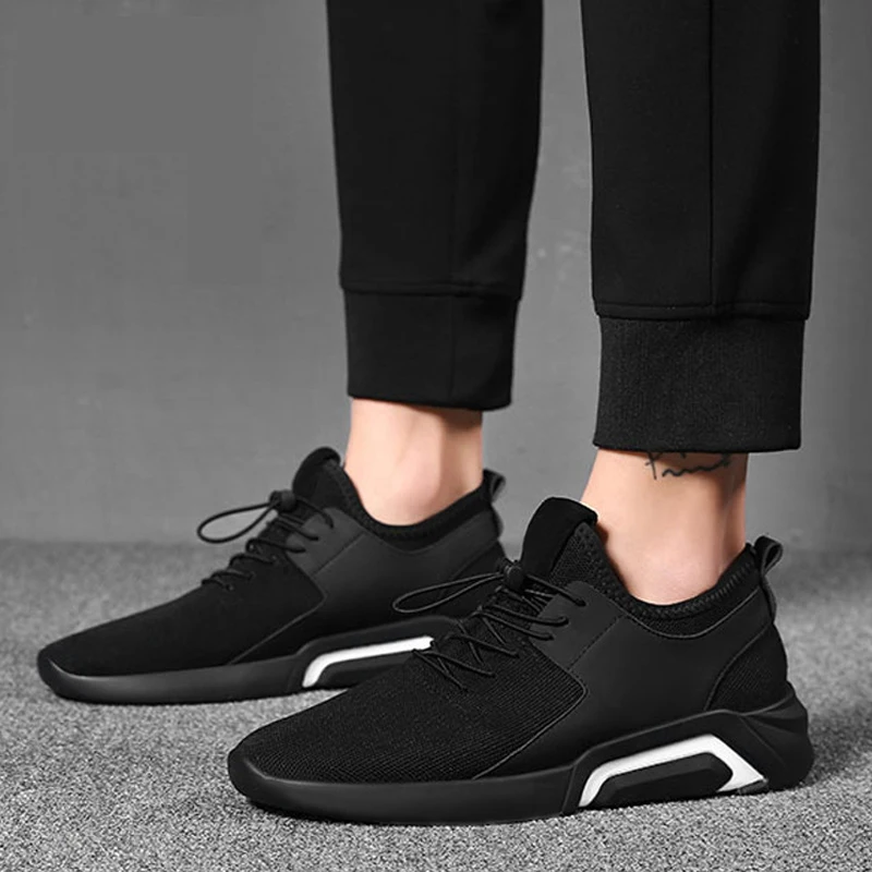 2019 New Fashion Casual Shoes Men Lace up Loafers Breathable Mesh Shoes Comfortable Man Walking Footwear Black Sock Sneakers Men
2019 New Fashion Casual Shoes Men Lace up Loafers Breathable Mesh Shoes Comfortable Man Walking Footwear Black Sock Sneakers Men