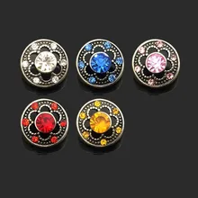 Wholesale Crystal Flower 021 Rhinestones Metal Snap Buttons Fit 12mm Snap button bracelets Earrings necklace For women
Wholesale Crystal Flower 021 Rhinestones Metal Snap Buttons Fit 12mm Snap button bracelets Earrings necklace For women