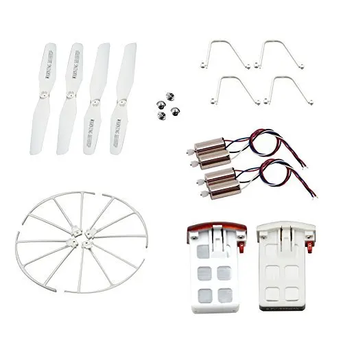 EBOYU Syma X5UW X5UC Full Spare Replacement Parts Propellers Caps Motors Batteries Propeller Guards Landing Skids
EBOYU Syma X5UW X5UC Full Spare Replacement Parts Propellers Caps Motors Batteries Propeller Guards Landing Skids