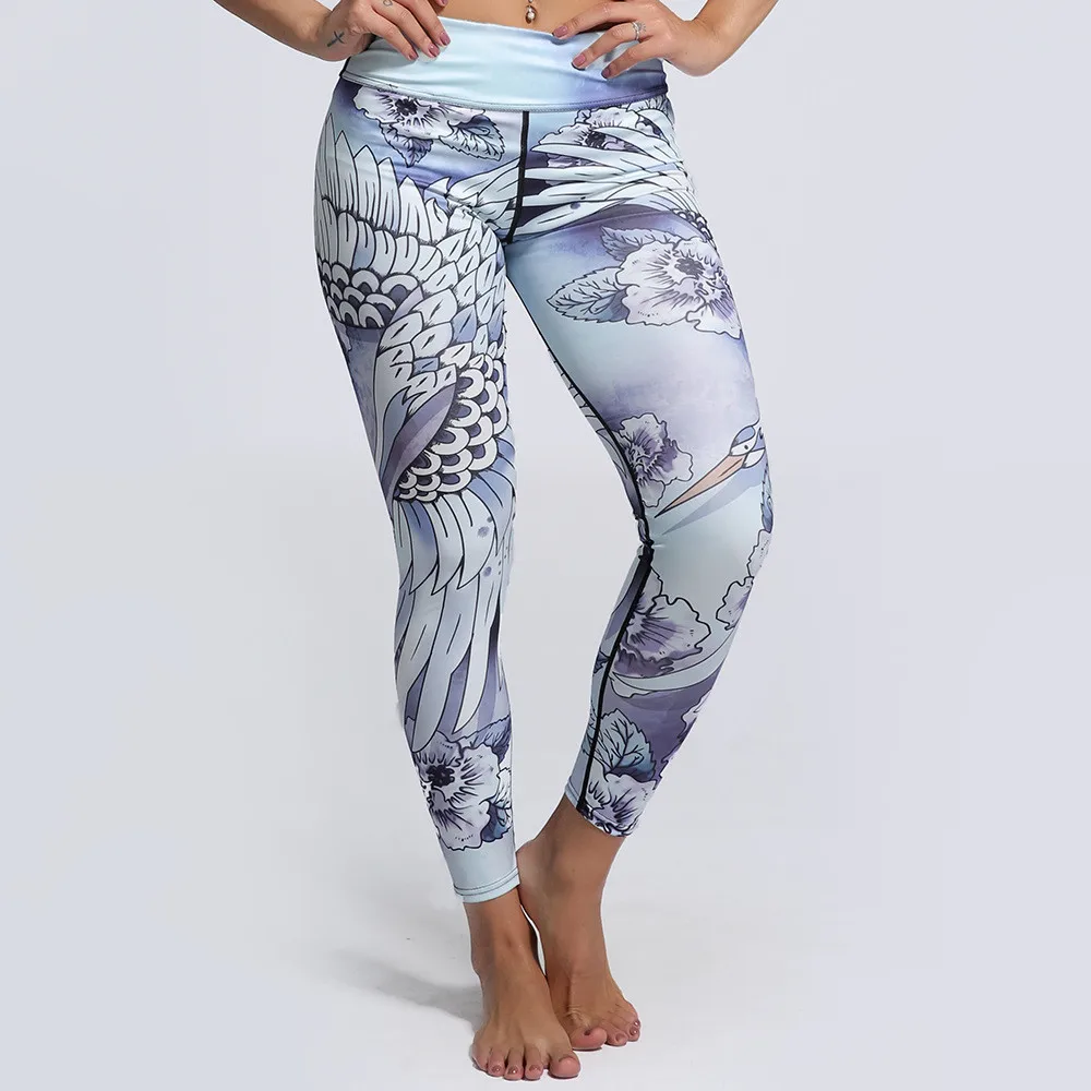 Women Flexible Grey Crane Print Tight Pants Workout Gym Training Running Yoga Sport Fitness Exercise Leggings Dropshipping
Women Flexible Grey Crane Print Tight Pants Workout Gym Training Running Yoga Sport Fitness Exercise Leggings Dropshipping
