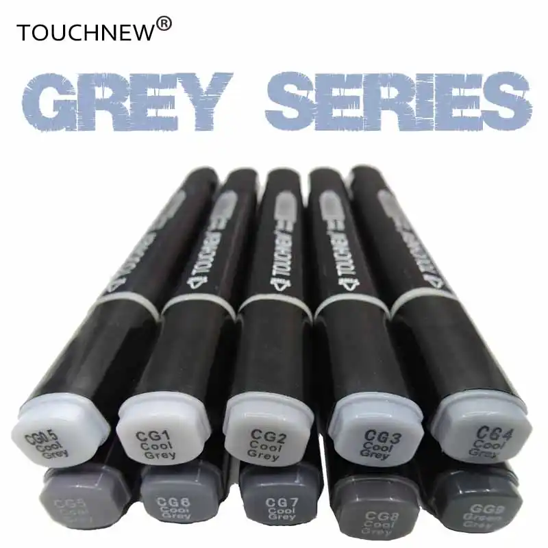 grey permanent marker pen