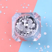 1.5g Holographic Silver Nail Flakies 1mm 2mm 3mm Round Nail Sequins Glitter Paillette Nail Art Sequins
1.5g Holographic Silver Nail Flakies 1mm 2mm 3mm Round Nail Sequins Glitter Paillette Nail Art Sequins