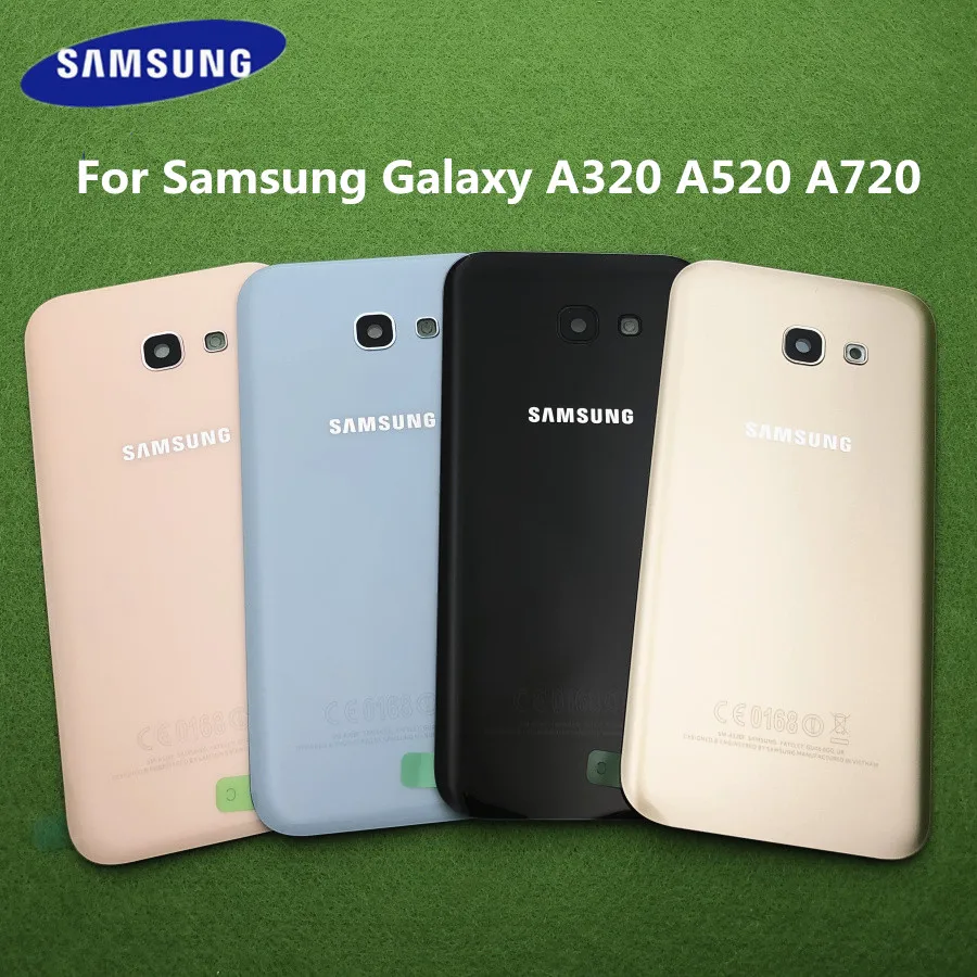 Задняя крышка для аккумулятора Samsung Galaxy A5 2017 A520 чехол на заднюю крышку A3 A320F A7 A720F