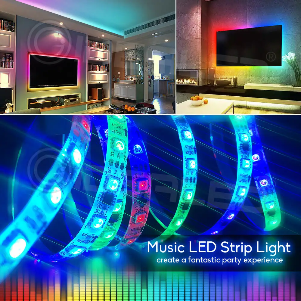 Smart wifi LED Lights Strip addressable Smart dream color RGBIC Strip Controller Work with Alexa /Google Assistant Android iOS
Smart wifi LED Lights Strip addressable Smart dream color RGBIC Strip Controller Work with Alexa /Google Assistant Android iOS