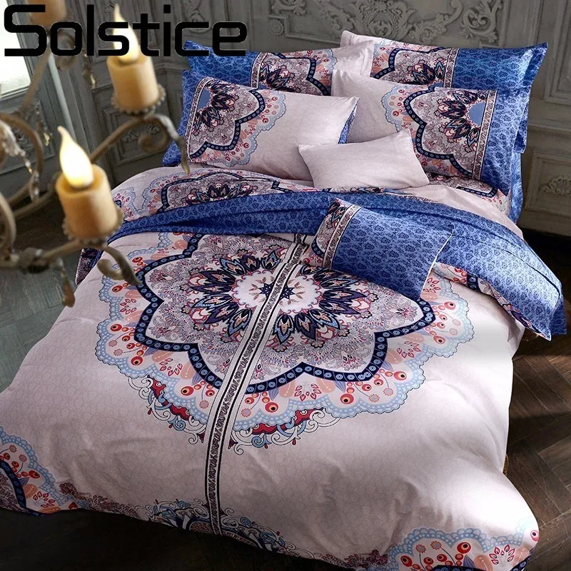 Solstice 100%Cotton Large Printing Flower Chinese Style 4pcs Bedding Sets Bed Linen Bedclothes Printed Bed Sheet Duvet Cover 30
Solstice 100%Cotton Large Printing Flower Chinese Style 4pcs Bedding Sets Bed Linen Bedclothes Printed Bed Sheet Duvet Cover 30