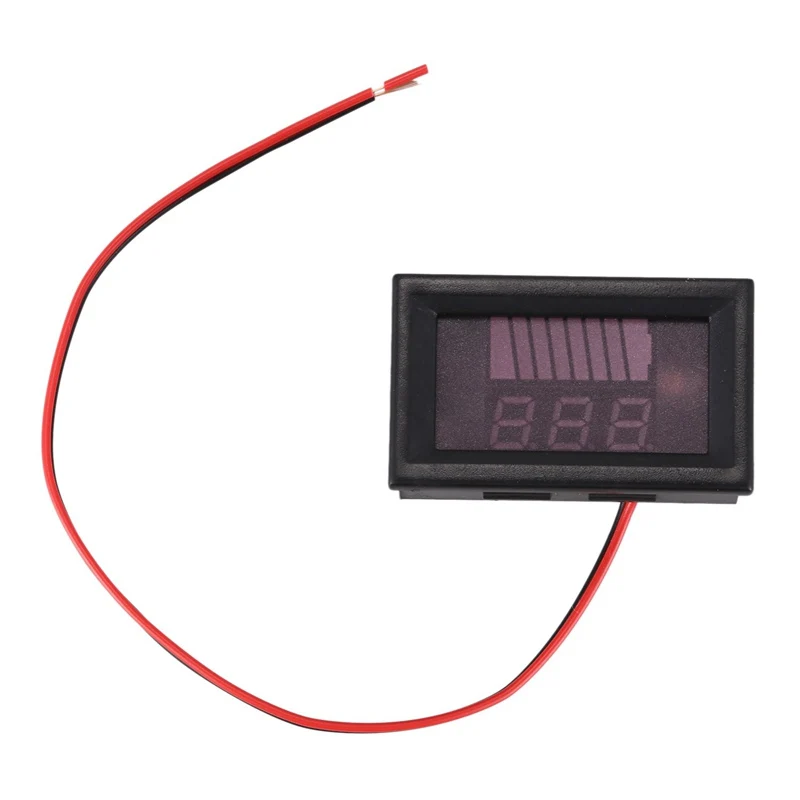 12V-60V electric car battery meter display DC digital lithium battery car voltmeter
12V-60V electric car battery meter display DC digital lithium battery car voltmeter