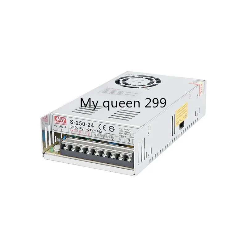 LED Power Supply 24V 10A 250W Driver 3528 5050 Lighting For Fan cooling S-250-24 | Обустройство дома