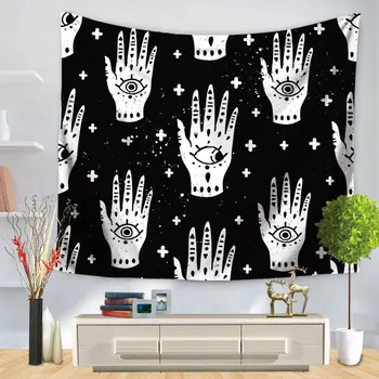 Home Decorative Wall Hanging Carpet Tapestry Rectangle Bedspread Hand And Eye Pattern GT1237
Home Decorative Wall Hanging Carpet Tapestry Rectangle Bedspread Hand And Eye Pattern GT1237