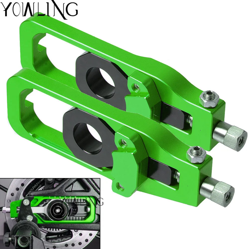 Motorcycle Accessories Motorbike Chain Adjusters Tensioner Catena w/Spool Rear Axle Adjuster For 2017 2018 Kawasaki Z900
Motorcycle Accessories Motorbike Chain Adjusters Tensioner Catena w/Spool Rear Axle Adjuster For 2017 2018 Kawasaki Z900