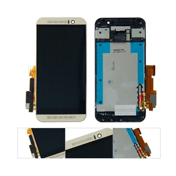For HTC ONE M9 LCD Display Touch Screen Digitizer Assembly Replacement With Frame
For HTC ONE M9 LCD Display Touch Screen Digitizer Assembly Replacement With Frame