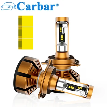 Carbar# New Arrival Car LED Headlight Bulb H4 Hi/Lo Beam Bulb Auto LED Headlamp 60W 7200LM 6000K LED Headlamp Lights H4 ZES Chip
Carbar# New Arrival Car LED Headlight Bulb H4 Hi/Lo Beam Bulb Auto LED Headlamp 60W 7200LM 6000K LED Headlamp Lights H4 ZES Chip