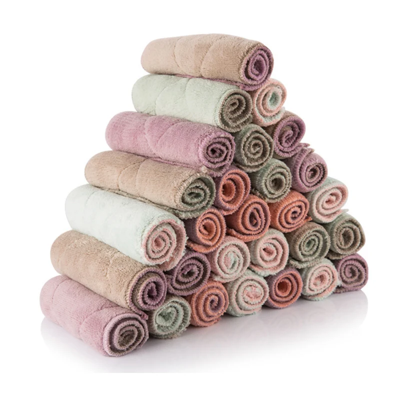 Kitchen Anti-grease Micro Fiber efficient Bamboo Fiber Cleaning Cloth home washing dish Multi functional Cleaning Tools
Kitchen Anti-grease Micro Fiber efficient Bamboo Fiber Cleaning Cloth home washing dish Multi functional Cleaning Tools