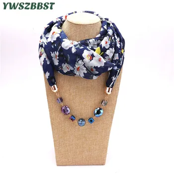 New Summer Flowers Women Chiffon Scarf Ring Necklace Fashion Sunscreen Women Silk Scarves With Beads Necklace
New Summer Flowers Women Chiffon Scarf Ring Necklace Fashion Sunscreen Women Silk Scarves With Beads Necklace
