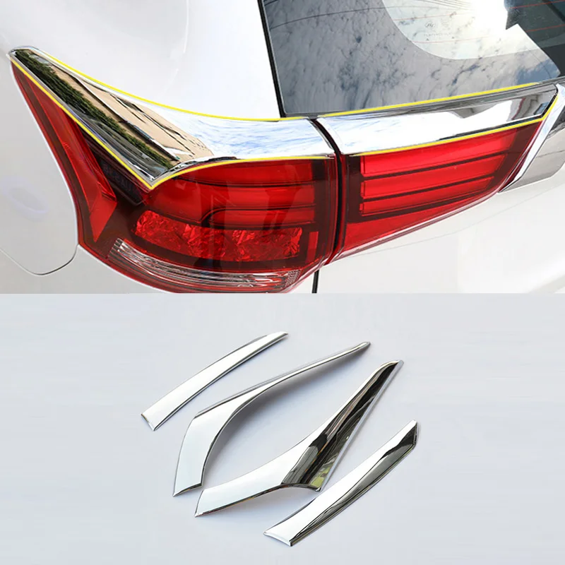 For Mitsubishi Outlander 2016 2017 ABS Chrome Taillight Streamer Trim Rear Tail Lamp Light Bezel Cover Hood Auto Parts 4pcs/set
For Mitsubishi Outlander 2016 2017 ABS Chrome Taillight Streamer Trim Rear Tail Lamp Light Bezel Cover Hood Auto Parts 4pcs/set