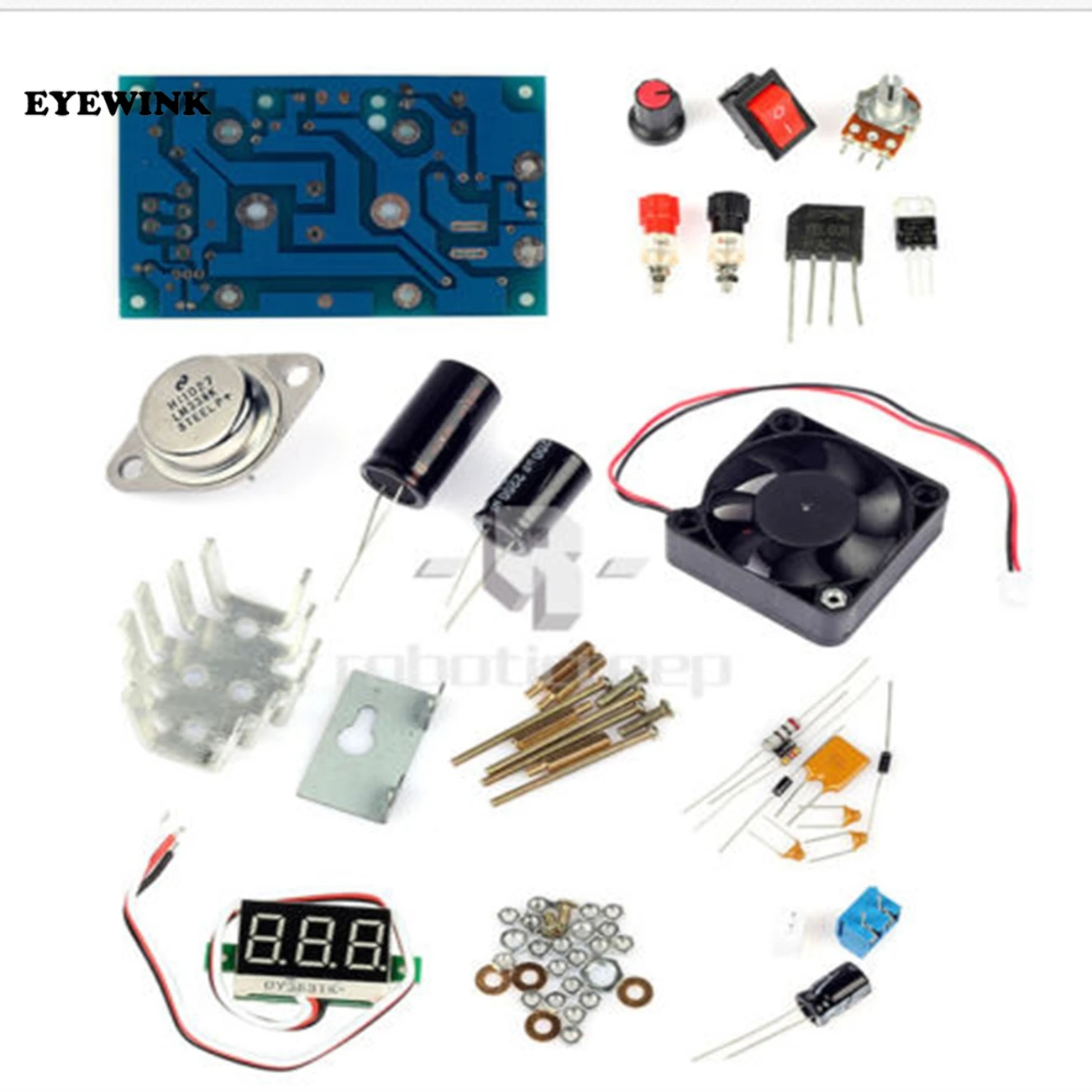 DIY LM338K 3A 50W Buck Converter Step-Down Voltage Regulator Power Supply Module DIY Kit for Arduino
DIY LM338K 3A 50W Buck Converter Step-Down Voltage Regulator Power Supply Module DIY Kit for Arduino