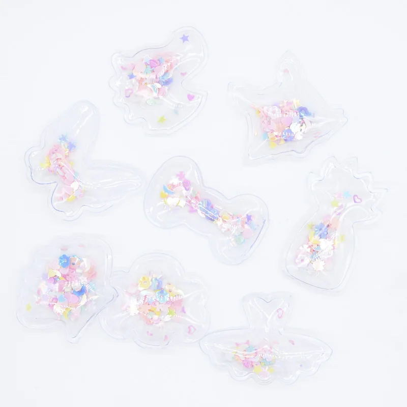 Filling Sequins Appliques Fox Butterfly Horse Ballet Skirt Clouds Pineapple Shells Bow Tie Patches for DIY Hair Clips Decor H12
Filling Sequins Appliques Fox Butterfly Horse Ballet Skirt Clouds Pineapple Shells Bow Tie Patches for DIY Hair Clips Decor H12