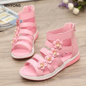 MHYONS 2019 Fashion Girls Roman Sandals Handmade Baby Sandals Kids Shoes With Flower Princess Sandals Non-slip Zip Children Shoe
MHYONS 2019 Fashion Girls Roman Sandals Handmade Baby Sandals Kids Shoes With Flower Princess Sandals Non-slip Zip Children Shoe