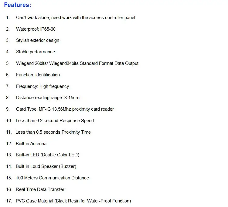 IC features