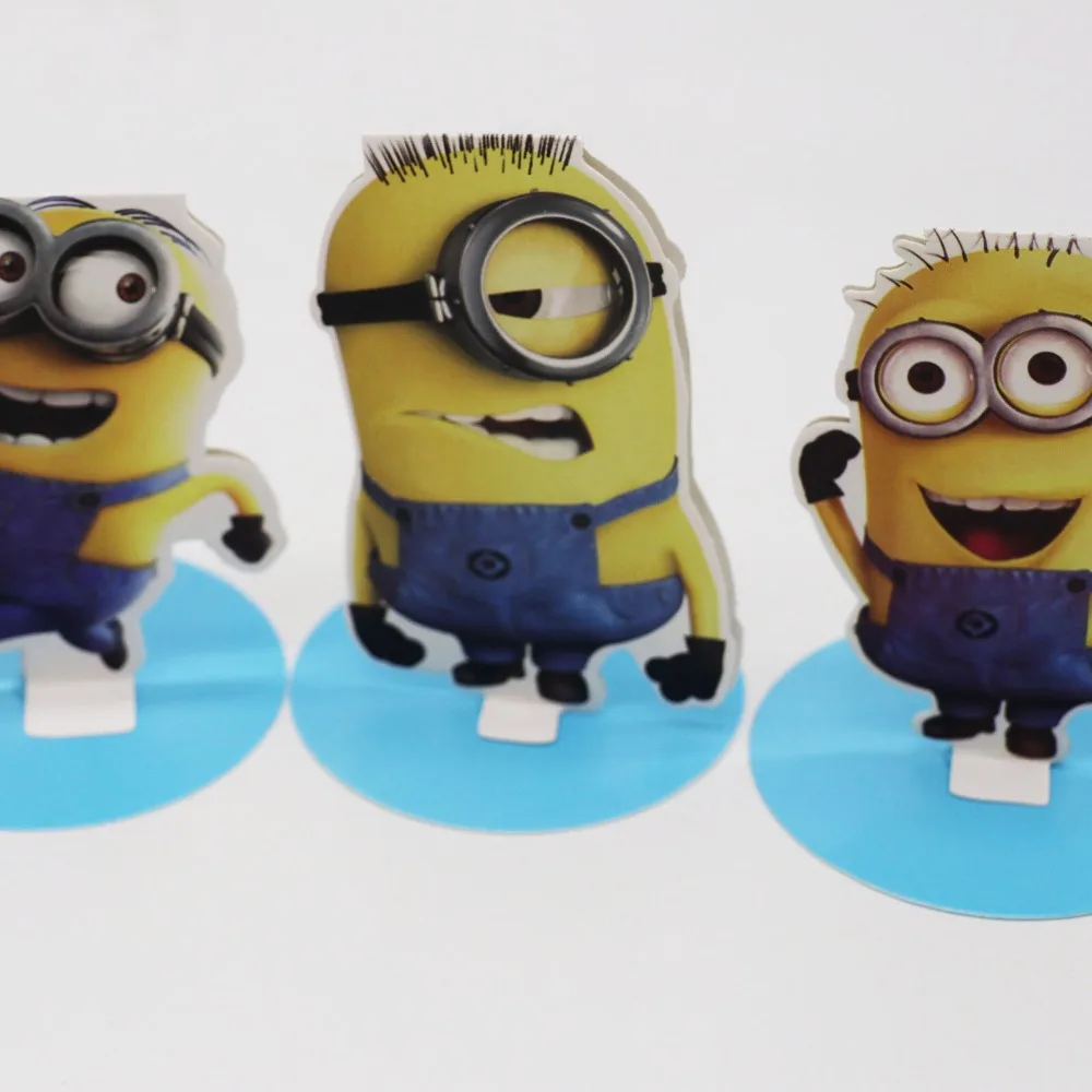 6pcs/lot Minions Table Decorations Baby Shower Mickey Minions display Minions theme birthday party supplies
6pcs/lot Minions Table Decorations Baby Shower Mickey Minions display Minions theme birthday party supplies