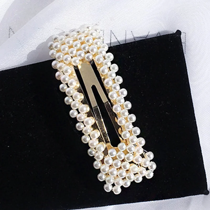 2019 New Fashion Women Pearl Hair Clip Snap Hair Barrette Stick Hairpin Hair Styling Accessories For Women Girls Dropshipping
2019 New Fashion Women Pearl Hair Clip Snap Hair Barrette Stick Hairpin Hair Styling Accessories For Women Girls Dropshipping