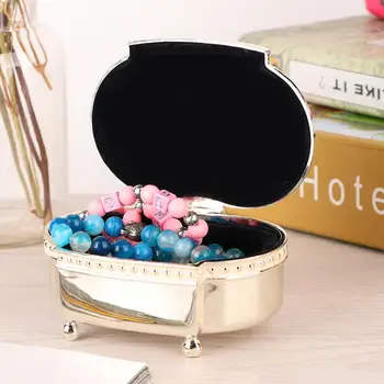 Classic Mental Alloy Retro Crown Jewelry Rings Earrings Bracelet Storage Box Collection Case Jewellery Organizer Holder Casket
Classic Mental Alloy Retro Crown Jewelry Rings Earrings Bracelet Storage Box Collection Case Jewellery Organizer Holder Casket
