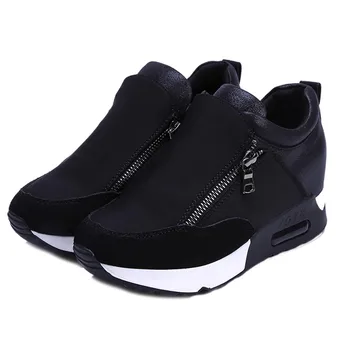Sneakers 2020 Running Hiking Thick Bottom Platform Wedges Shoes Woman sports Sneakers Spring Autumn Fashion Ladies black Shoes
Sneakers 2020 Running Hiking Thick Bottom Platform Wedges Shoes Woman sports Sneakers Spring Autumn Fashion Ladies black Shoes