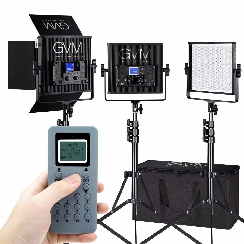 Remote Control LED Video Light And Stand Lighting Kit CRI97 Dimmable Video Shooting Light for Youtube Studio Photography Lights
Remote Control LED Video Light And Stand Lighting Kit CRI97 Dimmable Video Shooting Light for Youtube Studio Photography Lights