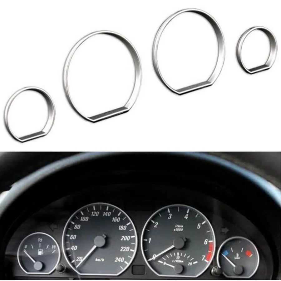 YAQUICKA For BMW E46 318I 320I 325I 330I Car Dashboard Instrument Gauge Dial Rings Bezel Trim Rings Dacia Sandero Styling 4Pcs
YAQUICKA For BMW E46 318I 320I 325I 330I Car Dashboard Instrument Gauge Dial Rings Bezel Trim Rings Dacia Sandero Styling 4Pcs