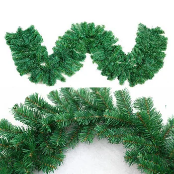 2.7M X 25CM Christmas Green Garland Decorations Xmas Fireplace Pine Tree Home Outdoor Indoor Thick Pine Branches 160 Heads Hot
2.7M X 25CM Christmas Green Garland Decorations Xmas Fireplace Pine Tree Home Outdoor Indoor Thick Pine Branches 160 Heads Hot