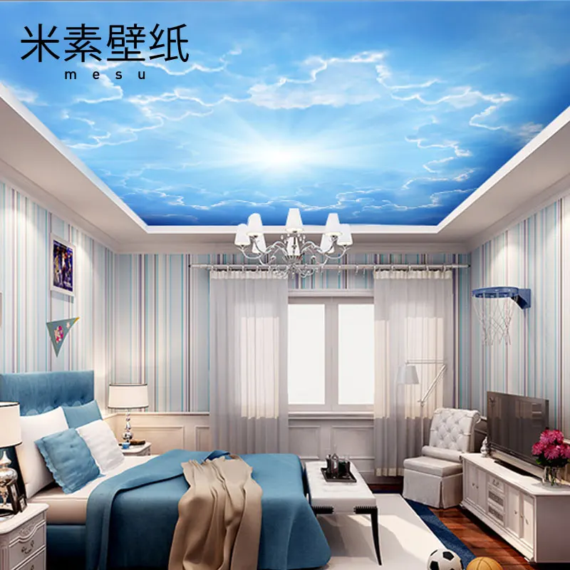 2017 Papel Pintado Children's Room Wall Painting Bedroom Ceiling Wallpaper Simple Modern Living Background Paper Custom Sky
2017 Papel Pintado Children's Room Wall Painting Bedroom Ceiling Wallpaper Simple Modern Living Background Paper Custom Sky