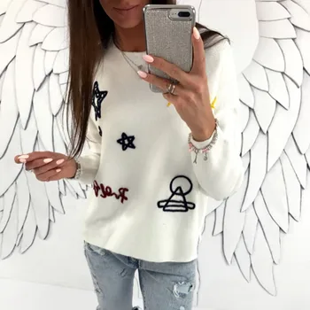 Women Clothing Women's Long Sleeve Hoodie 3D Embroidery Loose Female Pullover Casual Jumper Tops Pullovers 3 Colors W1
Women Clothing Women's Long Sleeve Hoodie 3D Embroidery Loose Female Pullover Casual Jumper Tops Pullovers 3 Colors W1