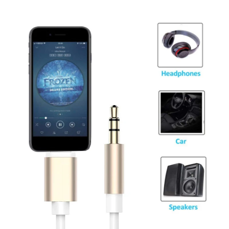 For iPhone Lighting Splitter 3.5mm Audio Cable Support for Apple iPhone 7 8 6s plus x xs max jack adapter adaptador auriculares
For iPhone Lighting Splitter 3.5mm Audio Cable Support for Apple iPhone 7 8 6s plus x xs max jack adapter adaptador auriculares