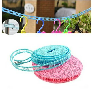 3 Meters Clotheslines 5 Meters Clothes Dryer Outdoor Cloth Hanging Rope Windbreak Non-slip Clothesline
3 Meters Clotheslines 5 Meters Clothes Dryer Outdoor Cloth Hanging Rope Windbreak Non-slip Clothesline