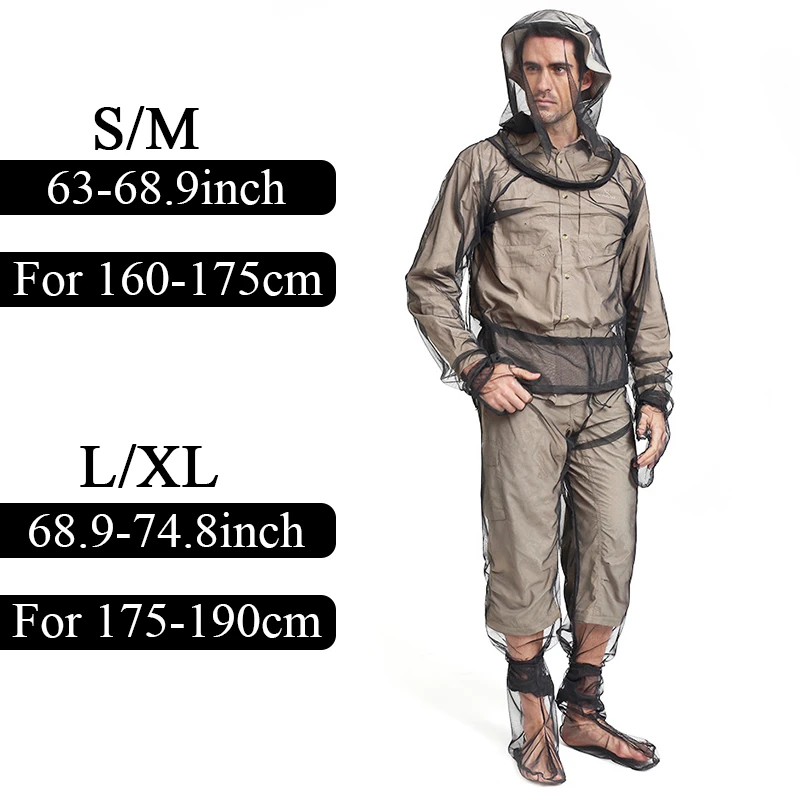 Unisex Mesh Net Insect Suit Anti Mosquito Suit Breathable Quick-drying Mosquito Clothes Partial And One Suit Outdoor Fishing
Unisex Mesh Net Insect Suit Anti Mosquito Suit Breathable Quick-drying Mosquito Clothes Partial And One Suit Outdoor Fishing