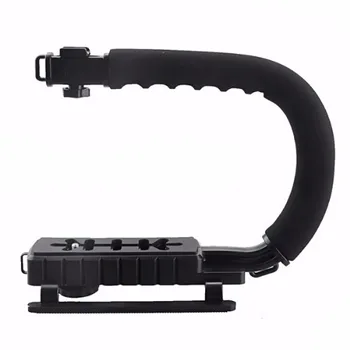 C Shape Flash Bracket Handle Stabilizing Stabilizer Handheld Grip for DSLR SLR Camera Phone Gopro AEE Mini DV Camcorder
C Shape Flash Bracket Handle Stabilizing Stabilizer Handheld Grip for DSLR SLR Camera Phone Gopro AEE Mini DV Camcorder