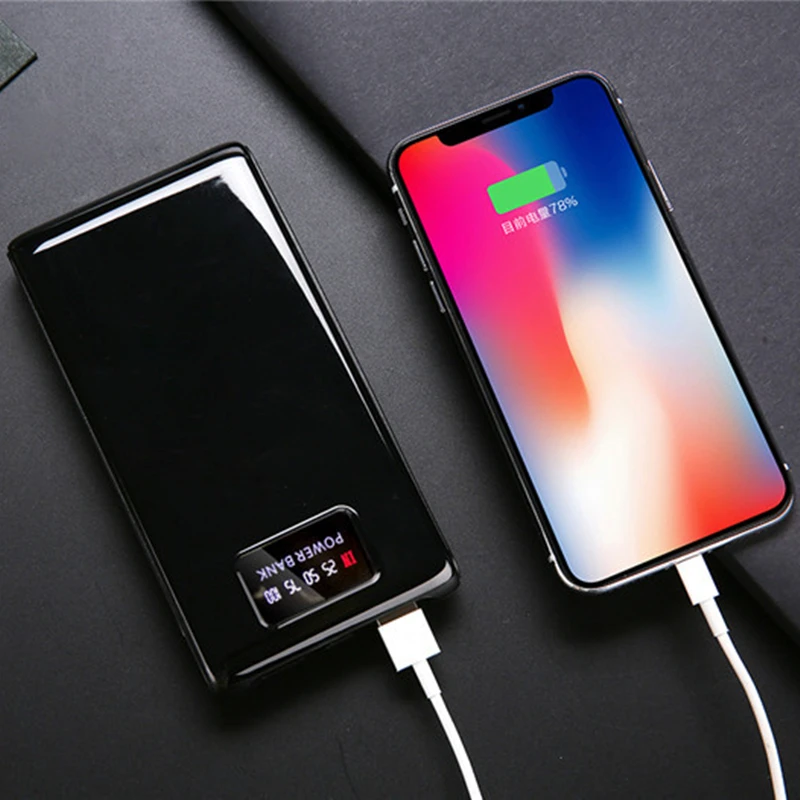20000mAh Power Bank For iPhone Samsung Huawei Type C Fast Charging LCD display USB Powerbank External Battery
20000mAh Power Bank For iPhone Samsung Huawei Type C Fast Charging LCD display USB Powerbank External Battery