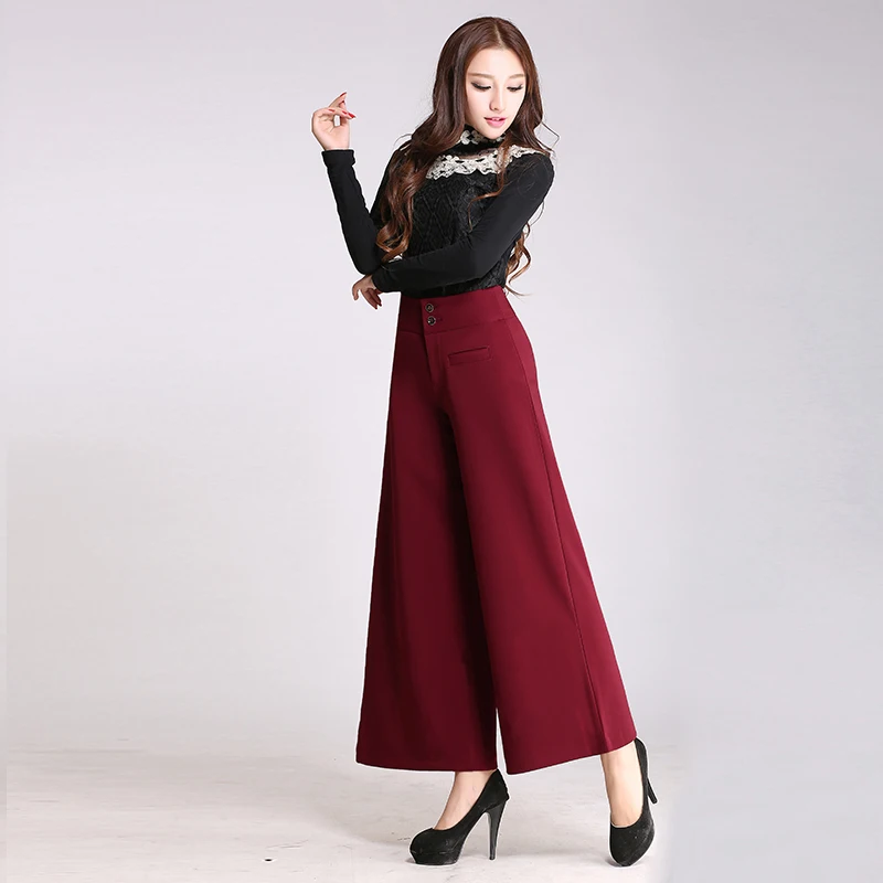 Wide leg pants women nine points casual pants skirts high waist loose wide leg pants women wild pants trousers have a large size
Wide leg pants women nine points casual pants skirts high waist loose wide leg pants women wild pants trousers have a large size