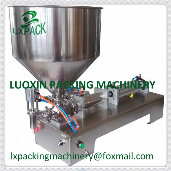 LX-PACK Lowest Factory Price single nozzle Paste filling machine large hopper Rotary Valve range 5-100ml quantitative filler
LX-PACK Lowest Factory Price single nozzle Paste filling machine large hopper Rotary Valve range 5-100ml quantitative filler