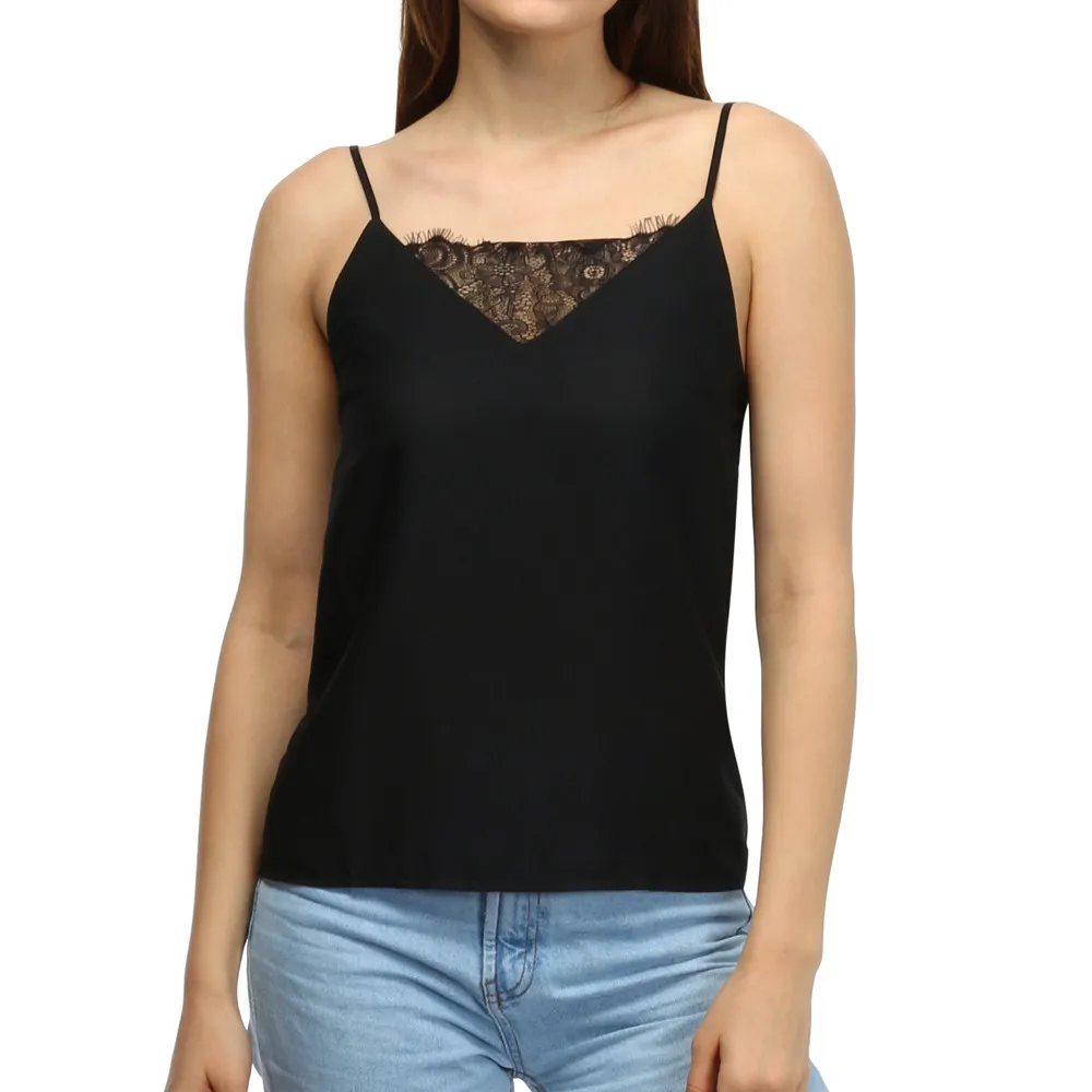 Sexy Straps Lace Tops 2019 Summer Women Black Backless Sleeveless Camisole Top Female Skinny Bralette Vest Girl Fashion T shirts
Sexy Straps Lace Tops 2019 Summer Women Black Backless Sleeveless Camisole Top Female Skinny Bralette Vest Girl Fashion T shirts