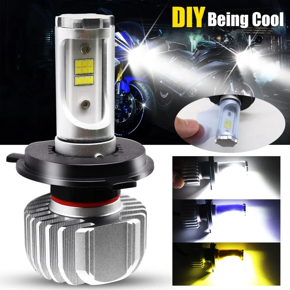 1X H4 LED Motorcycle Headlight Bulb 25W CSP Y19 LED Accessories for Motorcycle Light Front Headlamp Driving Light Universal Lamp
1X H4 LED Motorcycle Headlight Bulb 25W CSP Y19 LED Accessories for Motorcycle Light Front Headlamp Driving Light Universal Lamp